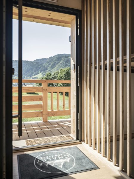 Les escaliers du chalet Zenspace